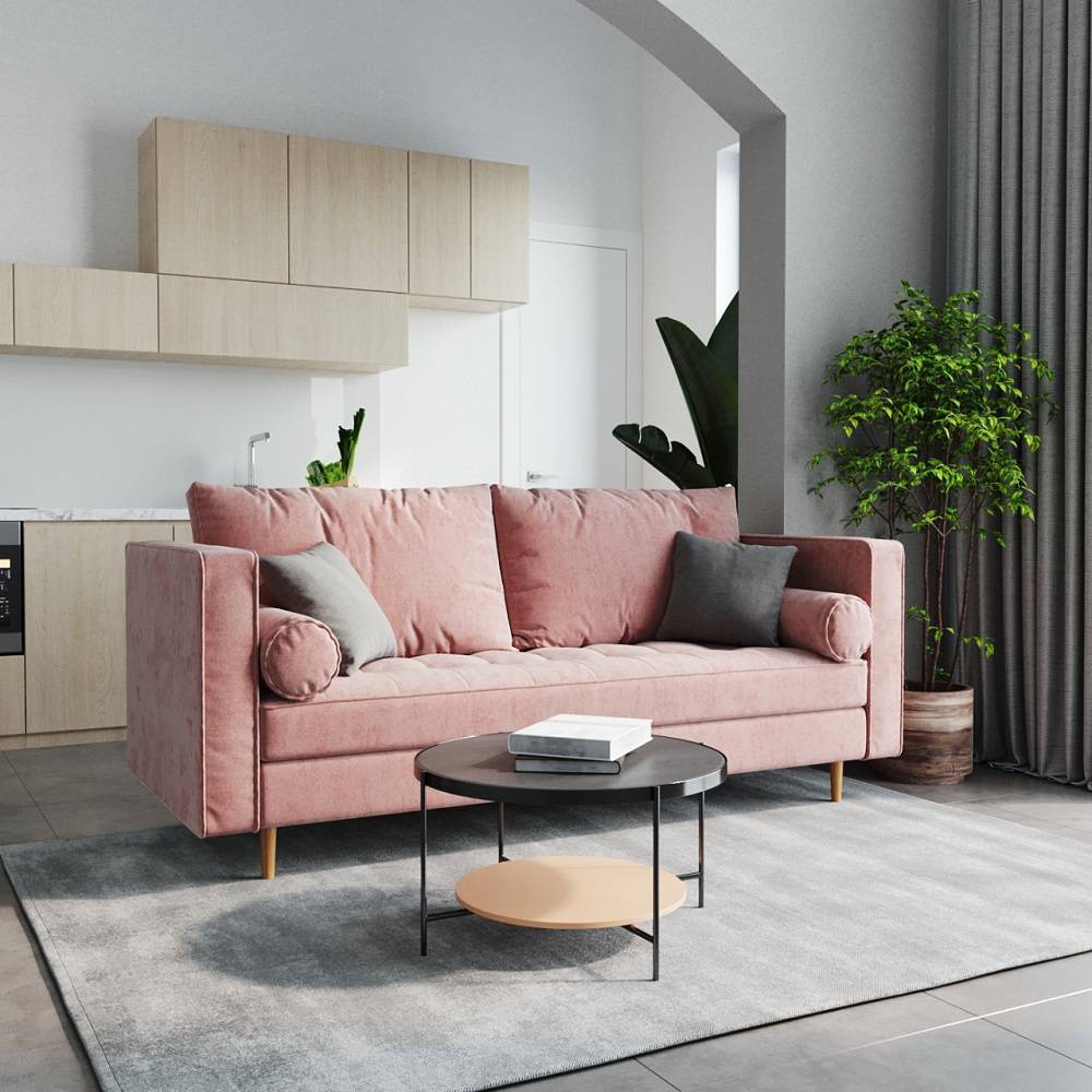 Диван раскладной Скотт, цвет Серый, размер 225 см – купить в RMHome, фото 6